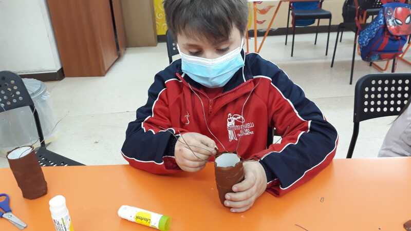 Il materiale di scarto inizia la sua trasformazione