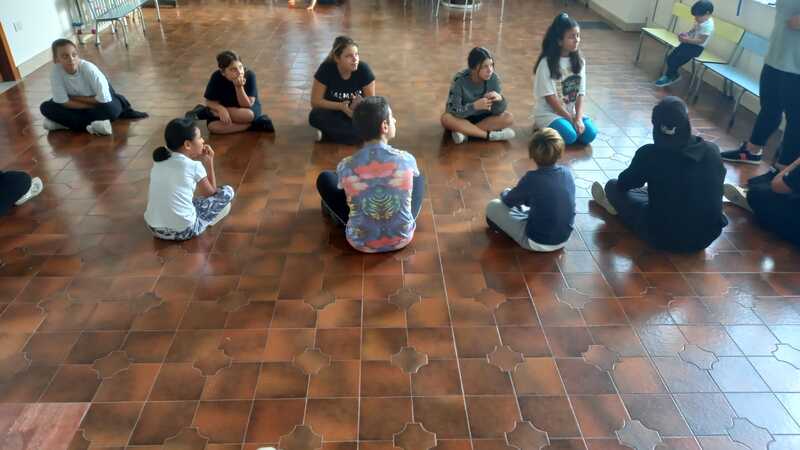 <h1>Emozioni in gioco</h1>
I ragazzi cominciano la propria presentazione